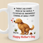 You're Not Just My Hooman, You're My Forever - Dog Personalized Custom Mug - Mother's Day, Gift For Mom, Dog Lovers