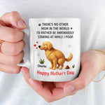 You're Not Just My Hooman, You're My Forever - Dog Personalized Custom Mug - Mother's Day, Gift For Mom, Dog Lovers