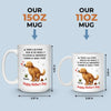 You're Not Just My Hooman, You're My Forever - Dog Personalized Custom Mug - Mother's Day, Gift For Pet Owners, Pet Lovers