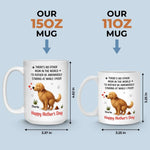 You're Not Just My Hooman, You're My Forever - Dog Personalized Custom Mug - Mother's Day, Gift For Mom, Dog Lovers
