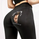 Custom Photo Belongs To Me And Me Only - Personalized Custom Women Leggings - Gift For Wife, Girlfriend, Couple