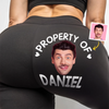 Photo personnalisée de moi, à manipuler comme une reine - Leggings personnalisés pour femme - Cadeau pour épouse, anniversaire