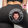 Photo personnalisée de mon homme - Leggings femme personnalisés - Cadeau pour femme, anniversaire