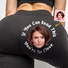Photo personnalisée « Yeux en l'air » – Leggings personnalisés pour femme – Cadeau pour femme, anniversaire