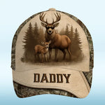 Always Leading, Forever Loved - Family Personalized Custom Hat, All Over Print Classic Cap - Father's Day, Gift For Dad, Grandpa
