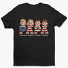 Deerly Loved By The Whole Gang - Family Personalized Custom Unisex T-shirt, Premium T-shirt, Hoodie - Father's Day, Gift For Dad