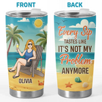 No Deadlines, Just Lifelines - Personalized Custom Tumbler - Appreciation, Retirement Gift For Women