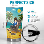 No Deadlines, Just Lifelines - Personalized Custom Tumbler - Appreciation, Retirement Gift For Women