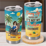 No Deadlines, Just Lifelines - Personalized Custom Tumbler - Appreciation, Retirement Gift For Women