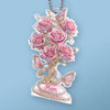 Every Rose Tells Your Story - Family Personalized Custom Car Ornament - Acrylic Custom Shaped - Mother's Day, Gift For Mom, Grandma