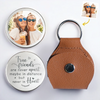 Photo personnalisée Les vrais amis ne se séparent jamais - Pochette personnalisée pour famille - Cadeau de remise de diplôme pour les membres de la famille, les frères et sœurs