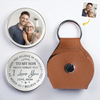Photo personnalisée Tu portes mon cœur et toute ma foi en toi - Pochette personnalisée pour famille - Cadeau pour fils, fille, petit-fils, petite-fille