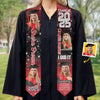 Custom Photo Cheers To The Journey - Family Personalized Custom Triangle Graduation Stole - Graduation Gift For Family Members, Siblings, Brothers, Sisters, Best Friends
