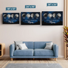 The Night The Stars Brought Us To You - Family Personalized Custom Horizontal Canvas - Mother's Day, Gift For Mom, Grandma