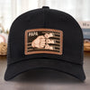 Together, We're Unstoppable - Family Personalized Custom Leather Patch Hat - Father's Day, Gift For Dad, Grandpa