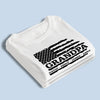 Proud To Be Grandpa - Family Personalized Custom Unisex T-shirt, Premium T-shirt, Hoodie - Father's Day, Gift For Dad, Grandpa