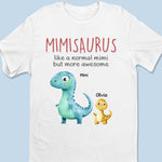 Just Like A Normal Mimi, But Way More Awesome -  Family Personalized Custom Unisex T-shirt, Premium T-shirt, Hoodie - Mother's Day Gift For Grandma, Mom