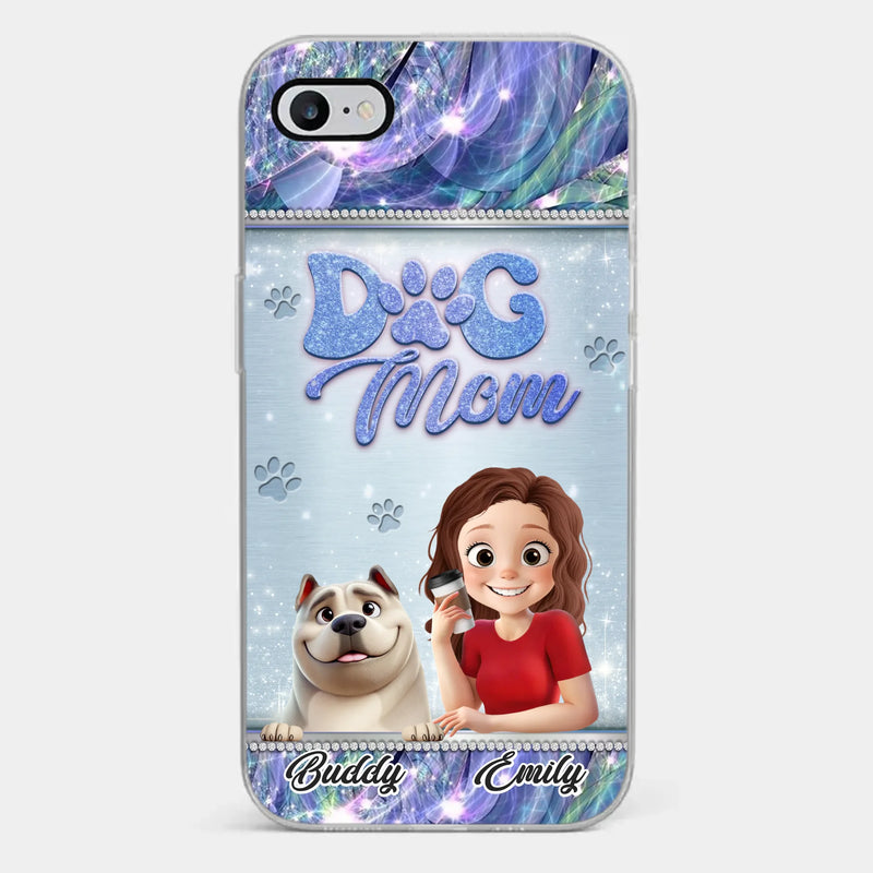 Forever My Best Friend - Dog Personalized Custom Clear Phone Case - Gift For Mom, Dog Lovers