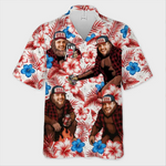 Custom Photo Sun’s Out, Fun’s Out - Funny Personalized Custom Unisex Tropical Hawaiian Aloha Shirt - Summer Vacation Gift, Gift For Family Members, Best Friends, Siblings, Travel Lovers