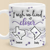 A True Friend Is One Soul In Two Bodies - Bestie Personalized Custom 3D Inflated Effect Printed Mug - New Arrival, Christmas Gift For Best Friends, BFF, Sisters AMZ