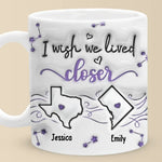 A True Friend Is One Soul In Two Bodies - Bestie Personalized Custom 3D Inflated Effect Printed Mug - New Arrival, Christmas Gift For Best Friends, BFF, Sisters AMZ