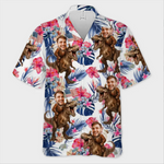 Custom Photo Some Call It Chaos, I Call It A Beach Trip - Funny Personalized Custom Unisex Tropical Hawaiian Aloha Shirt - Summer Vacation Gift, Gift For Family