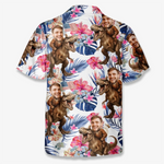 Custom Photo Some Call It Chaos, I Call It A Beach Trip - Funny Personalized Custom Unisex Tropical Hawaiian Aloha Shirt - Summer Vacation Gift, Gift For Family