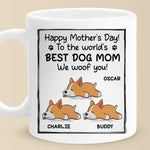 Custom Photo You’re Pawsitively The Best, Mom - Dog & Cat Personalized Custom Mug - Father's Day, Mother's Day, Gift For Mom, Dog Lovers