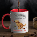 My Poop, Your Problem - Dog Personalized Custom Accent Mug - Mother's Day, Gift For Mom, Dog Lovers, Pet Lovers