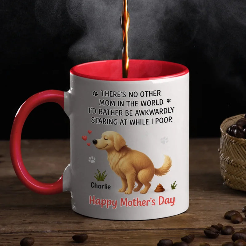 My Poop, Your Problem - Dog Personalized Custom Accent Mug - Mother's Day, Gift For Mom, Dog Lovers, Pet Lovers