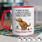 My Poop, Your Problem - Dog Personalized Custom Accent Mug - Mother's Day, Gift For Mom, Dog Lovers, Pet Lovers