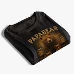 Papa Bear, Always There To Protect His Cubs - Family Personalized Custom Unisex T-shirt, Premium T-shirt, Hoodie - Father's Day, Gift For Family