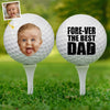 Custom Photo Master Of The Dad Course - Family Personalized Custom Golf Ball - Father's Day,  Gift For Sport Lovers, Sport Players, Dad, Grandpa