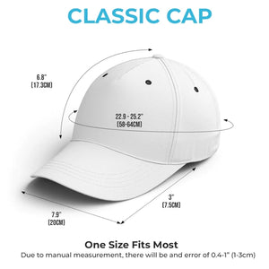 La vie est plus belle au coin du feu – Casquette de camping personnalisée, imprimé intégral, cadeau pour les amateurs de camping