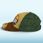 Life Looks Better By The Fire - Camping Personalized Custom Hat, All Over Print Classic Cap - Gift For Campers, RV Travelers