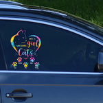 Just A Girl Who Loves Cats - Cat Personalized Custom Decal - Gift For Pet Owners, Pet Lovers