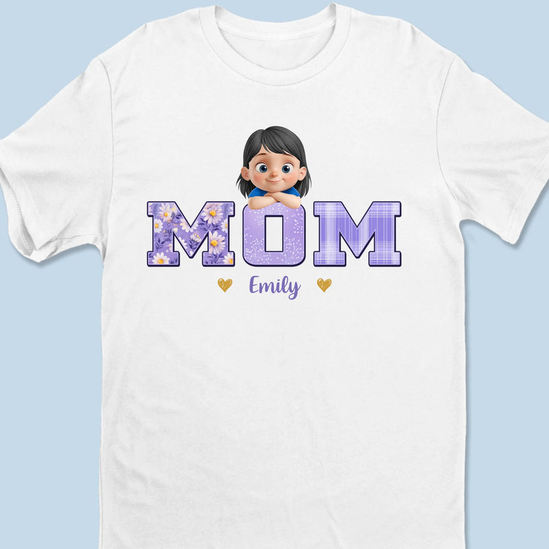 Love Grows Here - Family  Personalized Custom Unisex T-shirt, Premium T-shirt, Hoodie - Mother's Day, Gift For Mom, Grandma