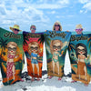 Serviette de plage personnalisée « Bon temps et marques de bronzage » – Cadeau idéal pour les vacances d'été, les anniversaires, les fêtes à la piscine, pour les meilleures amies, les meilleures amies et les sœurs