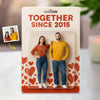 Custom Photo A Lifetime Of Love - Couple Personalized Custom Acrylic Plaque Custom Shape - Gift For Husband Wife, Anniversary