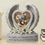 Custom Photo My Sweet Angel - Memorial Personalized Custom Acrylic Plaque Custom Shape - Sympathy Gift For Pet Owners, Pet Lovers