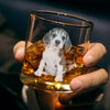 Custom Photo You're My Always And Forever - Memorial Personalized Custom Whiskey Glass With Bottom And Side Engraving - Sympathy Gift For Pet Owners, Pet Lovers