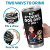Best Dad Ever - Dog Personalized Custom Tumbler - Father's Day,  Gift For Dad, Pet Owners, Pet Lovers
