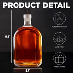 One Part Whiskey, Two Parts Legend - Family Personalized Custom Whiskey Bottle - Father's Day, Gift For Dad, Grandpa