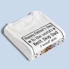 To The Best Dog Dad, I Ruff You So Much - Dog Personalized Custom Unisex T-shirt, Premium T-shirt, Hoodie - Father's Day,  Gift For Dad, Pet Owners, Pet Lovers