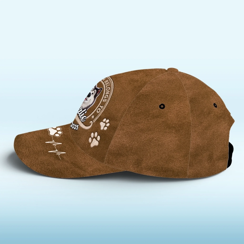 Stay Pawsitive - Dog Personalized Custom Hat, All Over Print Classic Cap - Father's Day, Gift For Pet Owners, Pet Lovers