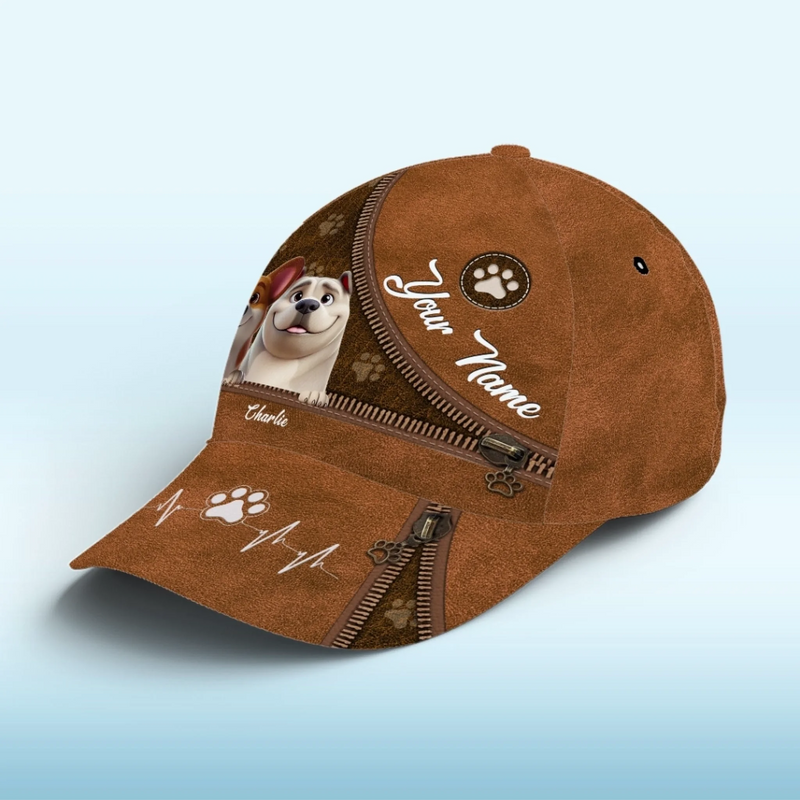 Built For Belly Rubs - Dog Personalized Custom Hat, All Over Print Classic Cap - Father's Day, Gift For Pet Owners, Pet Lovers