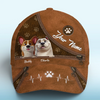 Conçu pour les caresses sur le ventre - Casquette personnalisée pour chien, imprimé intégral, classique - Fête des Pères, cadeau pour les propriétaires et les amoureux des animaux