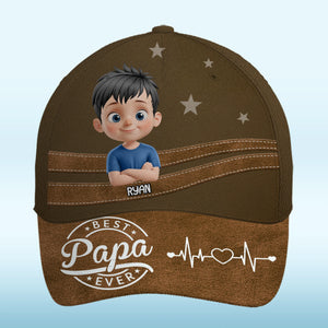 Cool Dad Cool Vibes - Casquette personnalisée pour la famille, casquette classique à imprimé intégral - Fête des pères, cadeau pour papa, grand-père