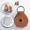Photo personnalisée : la famille a choisi votre papa - Pochette personnalisée pour la famille - Cadeau pour la fête des pères, papa, grand-père