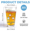 From Your Balls To Your Heart - Family Personalized Custom Beer Glass - Father's Day, Gift For Dad
